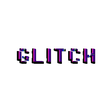 Glitching Messed Up Sticker by D-Wayne