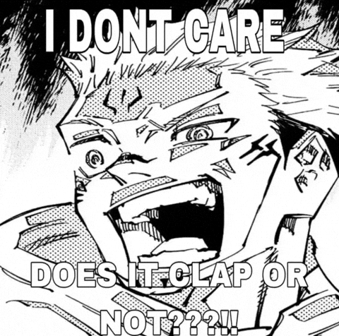 Clap I Dont Care GIF