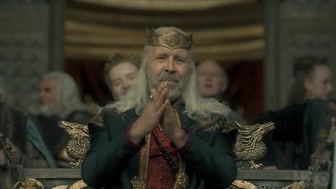Viserys Targaryen Applause GIF by Game of Thrones