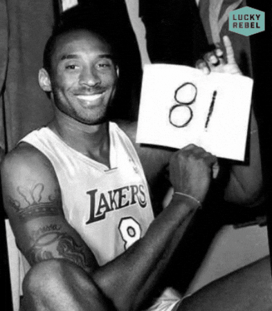 Kobe Bryant Basketball GIF by Lucky Rebel