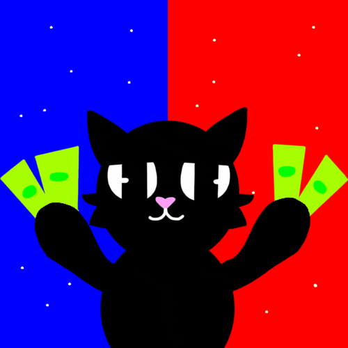 Loonvt gato dinero loon loonvt GIF