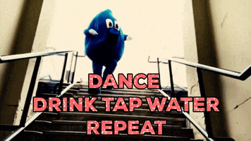 Drink Water Dancing GIF by Fort Worth Water