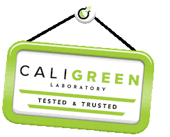 Caligreen Laboratory Sticker