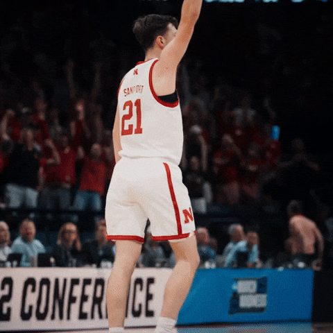 March Madness Basketball GIF by Huskers