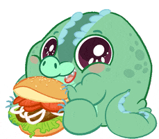 Hungry Fast Food GIF by Bibi.Pet