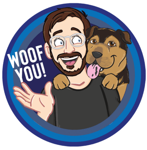 Dog Fanart Sticker