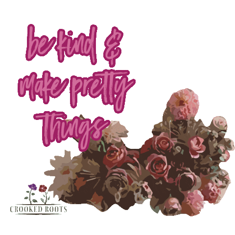 Crooked Roots Design Sticker