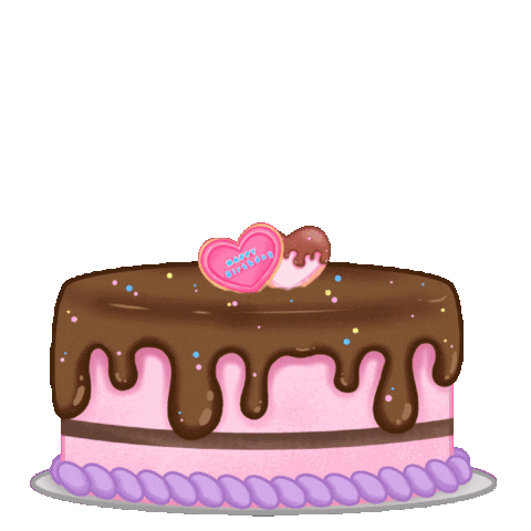 🎂 Birthday Cake - Royalty-Free GIF - Animated Sticker - Free PNG - Animated  Icon