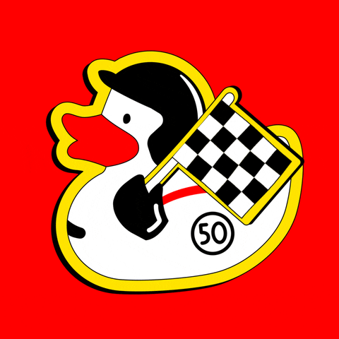 porschemuseum vintage racing bad duck GIF