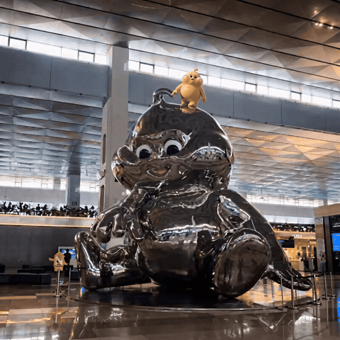 Airport Goodbye GIF by Butter baby