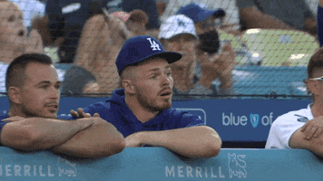 Shocked Los Angeles GIF by MLB