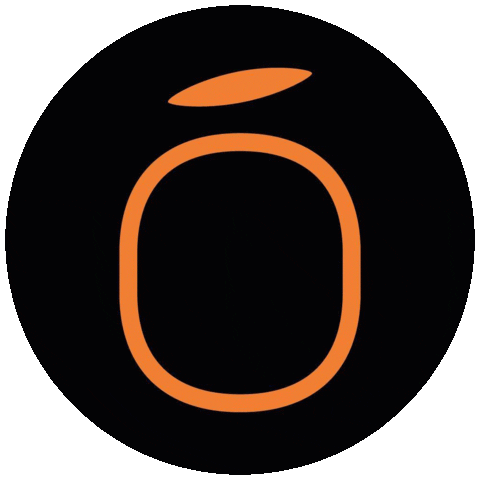 Web Agency Orange Sticker