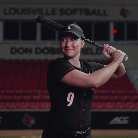 Home Run Celebration GIF by Louisville Cardinals