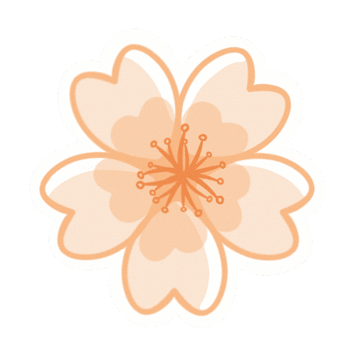 Flower Sticker