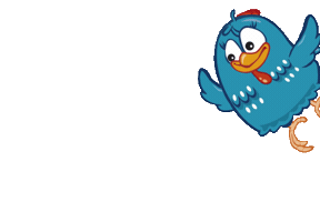 Galinhapintadinha Sticker