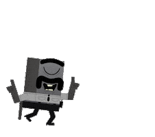 Happy Sticker