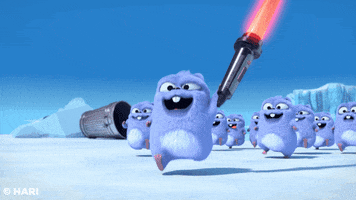 Go Star Wars GIF by Grizzy and the Lemmings