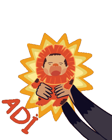 Lion Simba Sticker