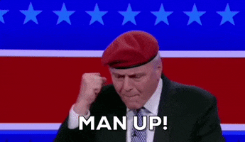 Man Up GIF by GIPHY News