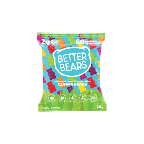 Better Bears Foods Sticker