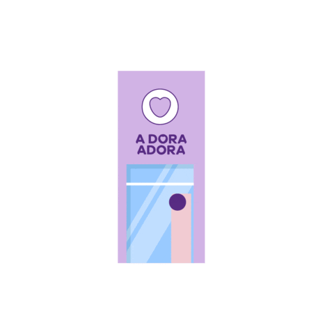 A Dora Adora Sticker