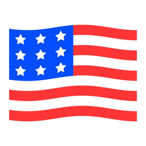 American Usa Sticker by coopidydoopidy