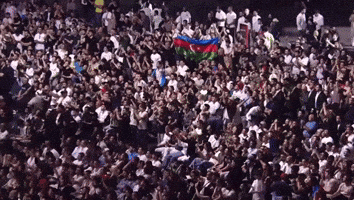 Azerbaijan Flag Ufc GIF by Studo