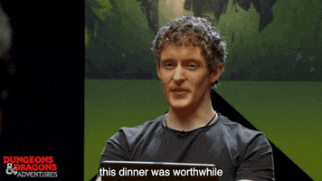 Dungeons And Dragons Dinner GIF by Encounter Party