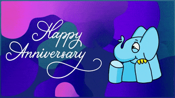 Happy Anniversary GIF by Digital Pratik