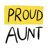 Auntie Sticker by Grace Farris