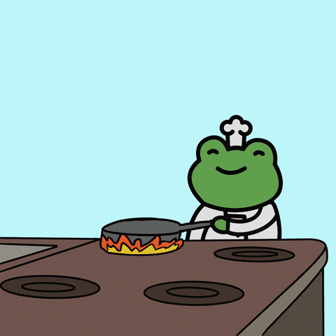 Nft Cooking GIF by Froggy Friends