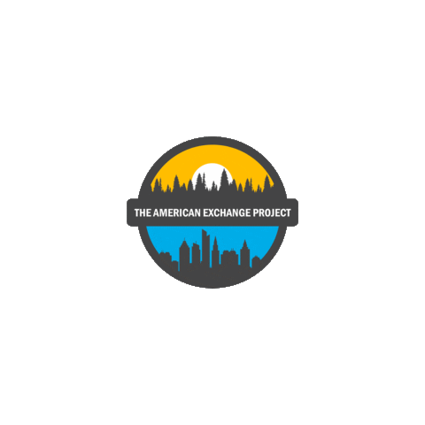 American Exchange Project Sticker