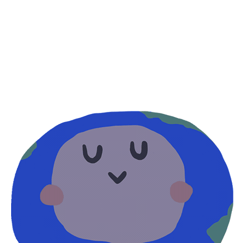 Morning Earth Sticker