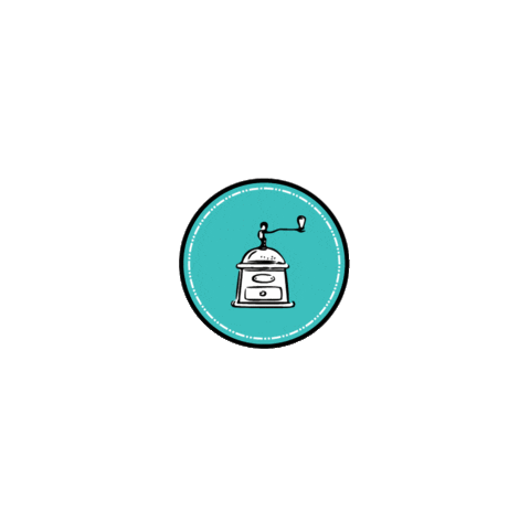 kafekouti party Sticker