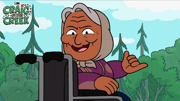 Craig Of The Creek Grandma GIF by Cartoon Network