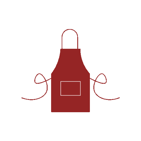 Chef Apron Sticker by Hobbykokken for iOS & Android | GIPHY