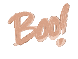 Halloween Boo Sticker