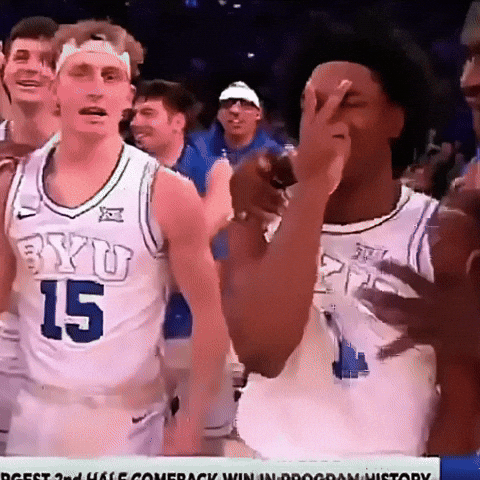 Byu Cougars 3 Pointer GIF