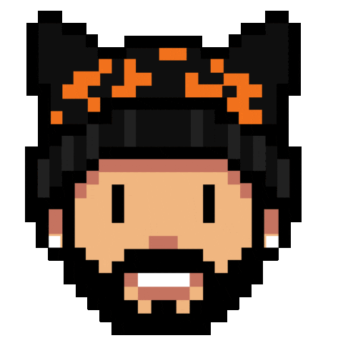 Pixel Smile Sticker by ERTgr