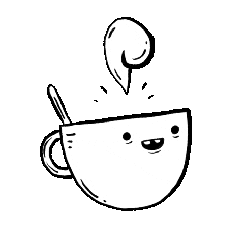 Happy Cup Of Tea Sticker