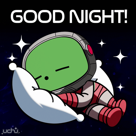 Tired Good Night GIF by Unblocked