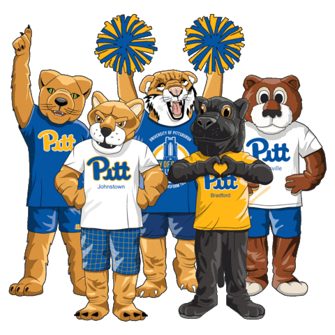 Donate Pitt Sticker by University of Pittsburgh
