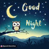 Tired Good Night GIF