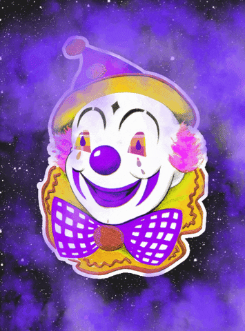 Halloween Clown GIF by TheGrungeMonkey