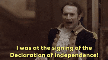 Declaration Of Independence Comedy GIF by CBS