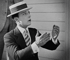 yes i will marry you buster keaton GIF by Maudit