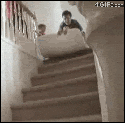 falling GIF