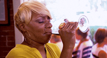 nene leakes drinking GIF by I Dream of NeNe: The Wedding