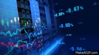 stock market animation GIF