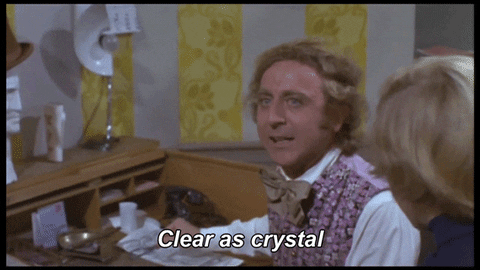 Image result for clear as crystal gif
